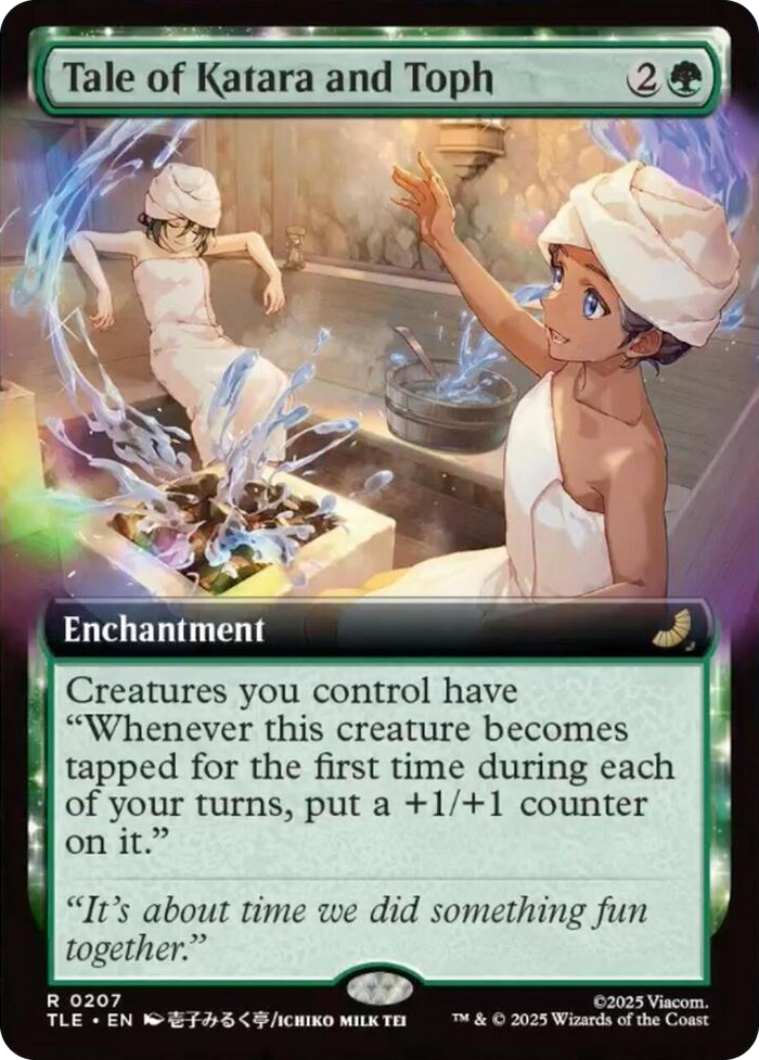 Tale of Katara and Toph (Extended Art) #207 R - The Last Airbender: Eternal-Legal Pokemon card