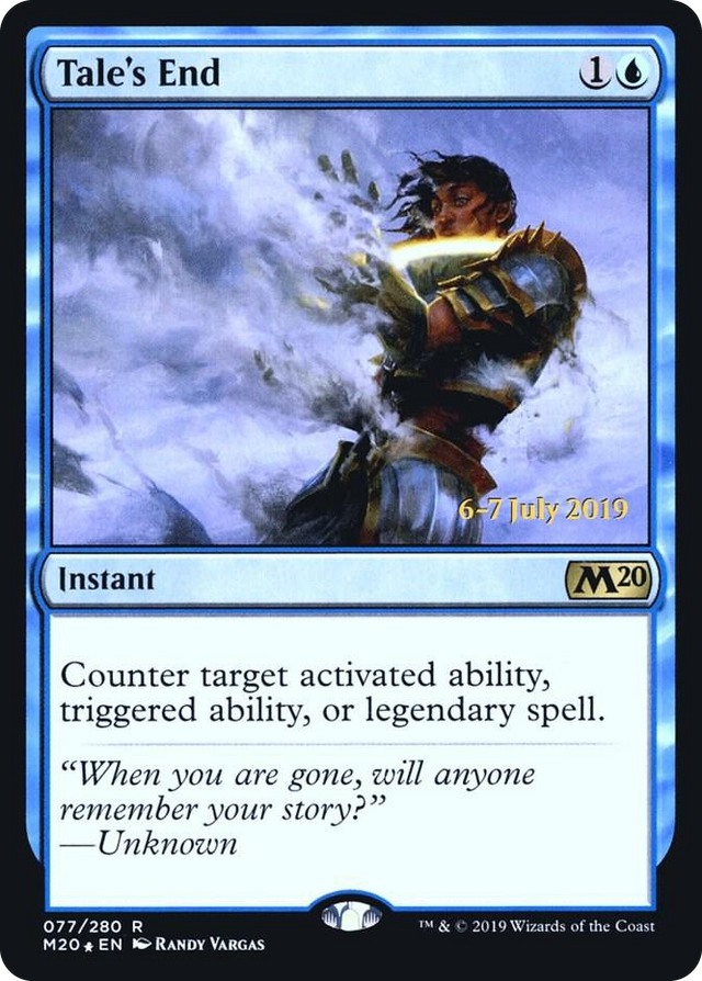 0077 Tale's End R Prerelease Cards