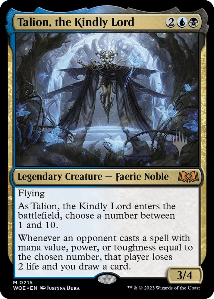0215 Talion, the Kindly Lord M Promo Pack: Wilds of Eldraine