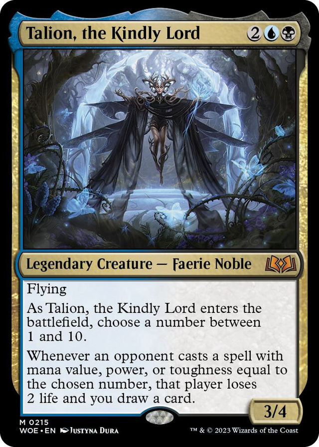 0215 Talion, the Kindly Lord M Wilds of Eldraine