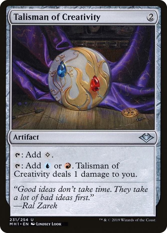 0231 Talisman of Creativity U Modern Horizons