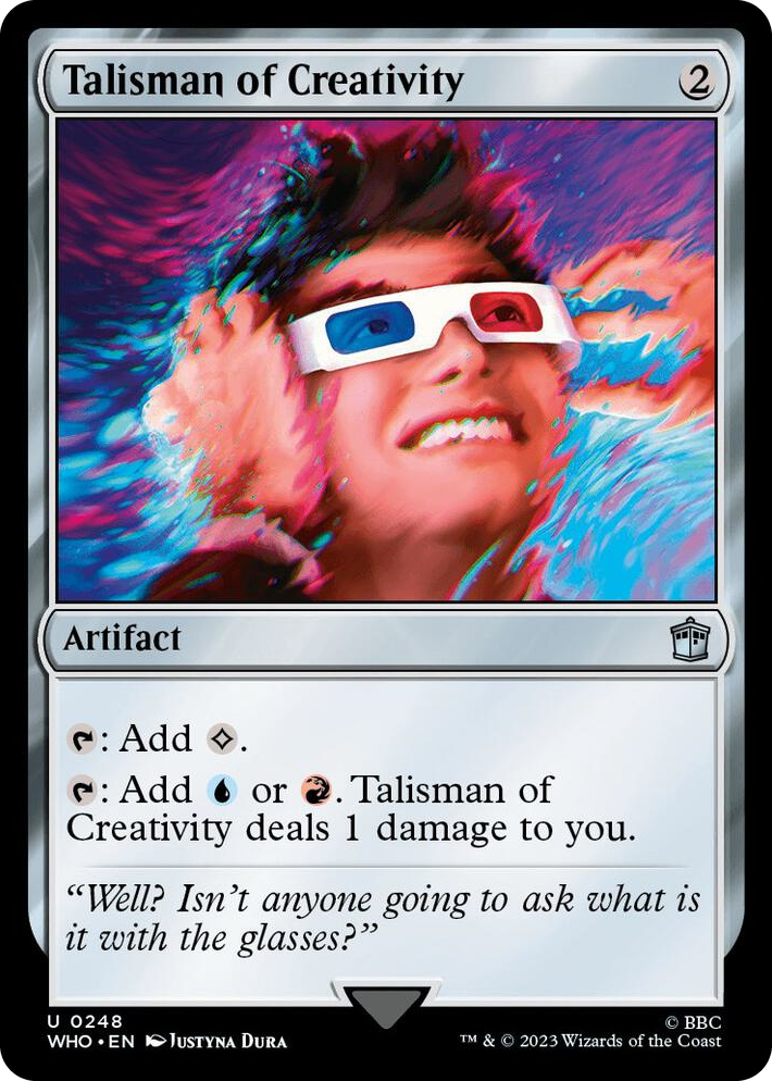 0248 Talisman of Creativity U Universes Beyond: Doctor Who