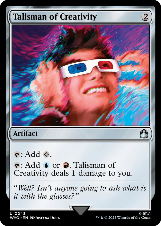 0248 Talisman of Creativity U Universes Beyond: Doctor Who