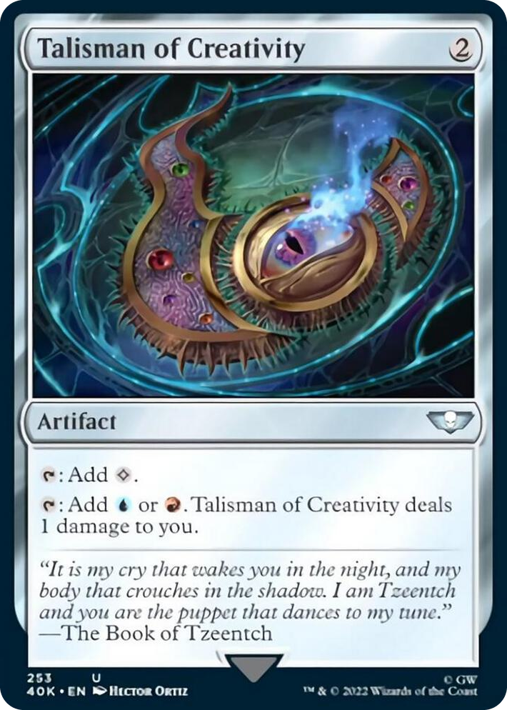 0253 Talisman of Creativity U Universes Beyond: Warhammer 40,000