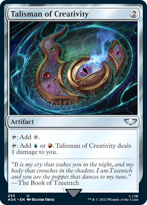 0253 Talisman of Creativity U Universes Beyond: Warhammer 40,000
