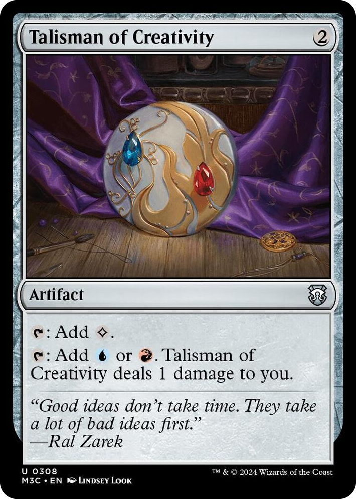 0308 Talisman of Creativity U Commander: Modern Horizons 3