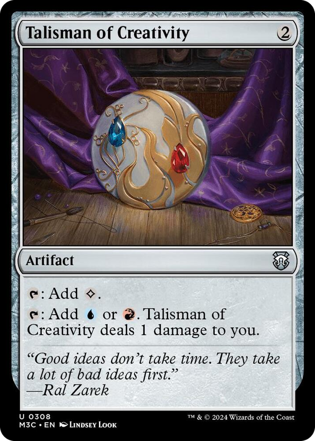0308 Talisman of Creativity U Commander: Modern Horizons 3