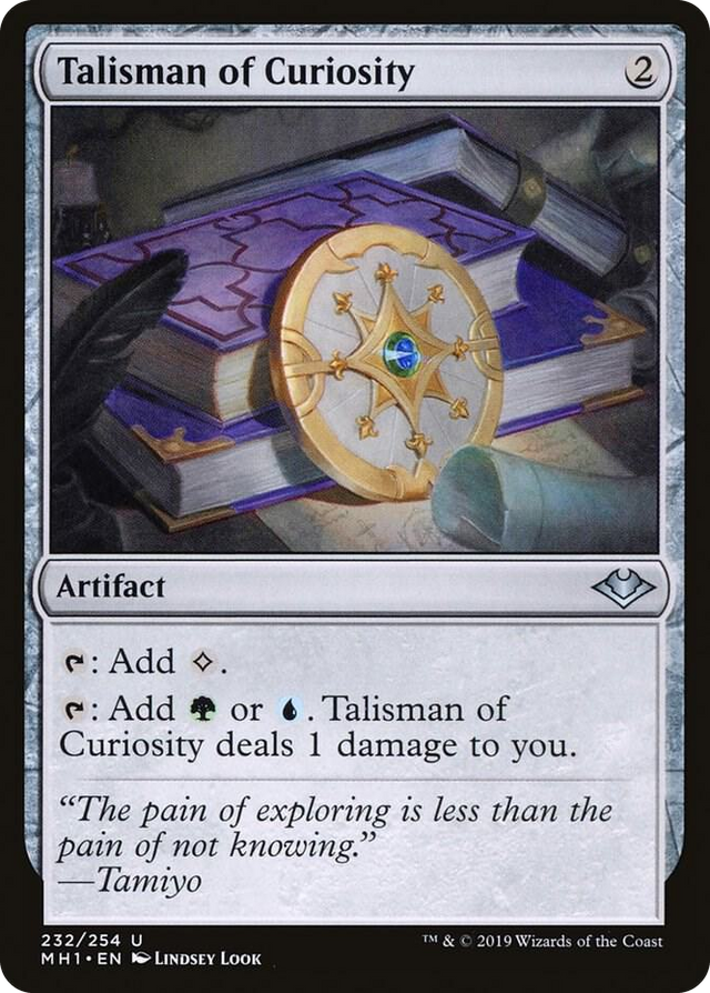 0232 Talisman of Curiosity U Modern Horizons