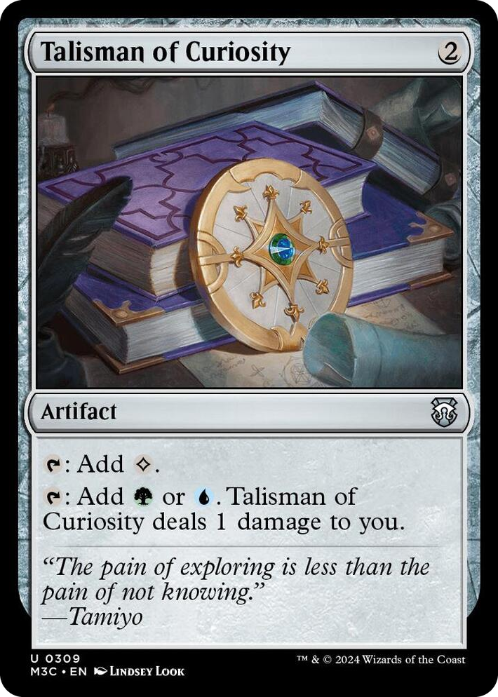 0309 Talisman of Curiosity U Commander: Modern Horizons 3