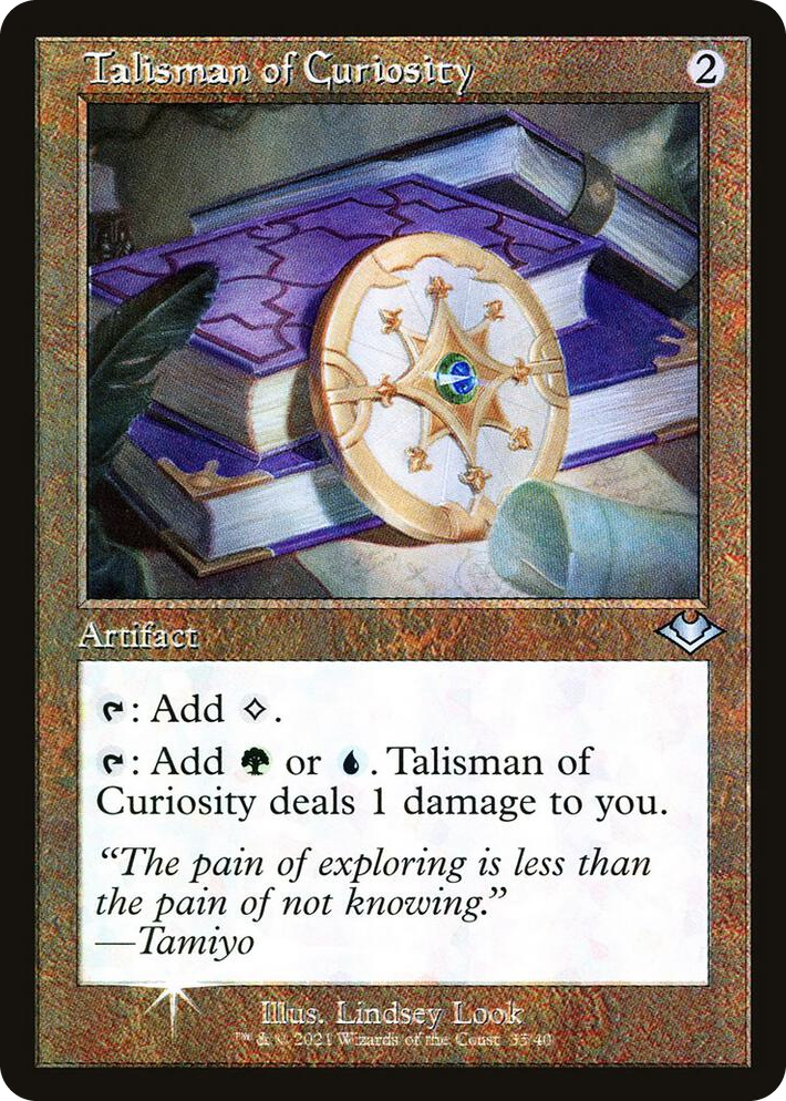 0035 Talisman of Curiosity (Retro Frame) U Modern Horizons