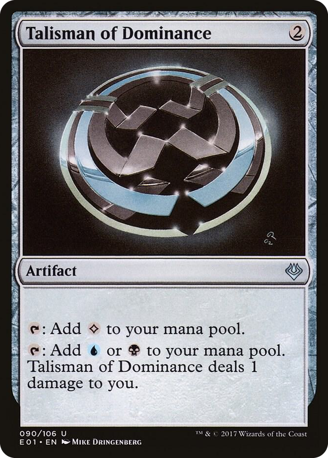 Talisman of Dominance #90 U - Archenemy: Nicol Bolas Pokemon card