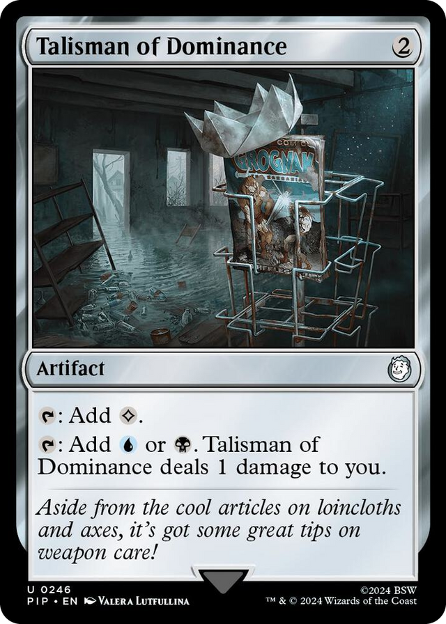 0246 Talisman of Dominance U Universes Beyond: Fallout