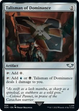 0254 Talisman of Dominance (254) U Universes Beyond: Warhammer 40,000