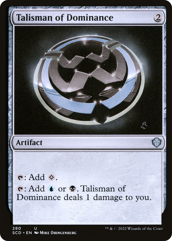 0280 Talisman of Dominance U Starter Commander Decks