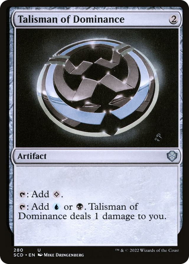 0280 Talisman of Dominance U Starter Commander Decks