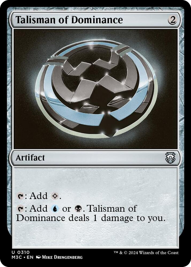 0310 Talisman of Dominance U Commander: Modern Horizons 3