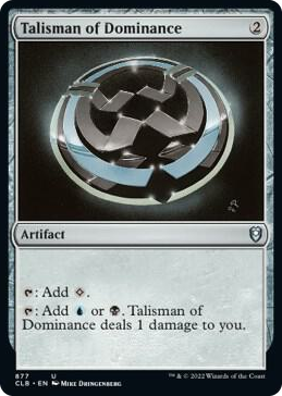 0877 Talisman of Dominance U Commander Legends: Battle for Baldur's Gate