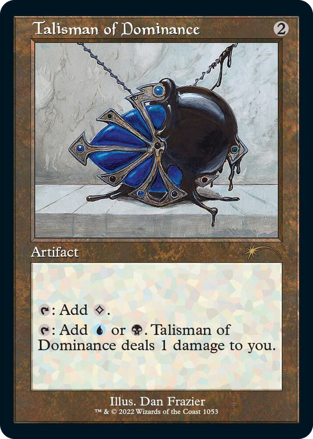 1053 Talisman of Dominance (Retro Frame) R Secret Lair Drop Series