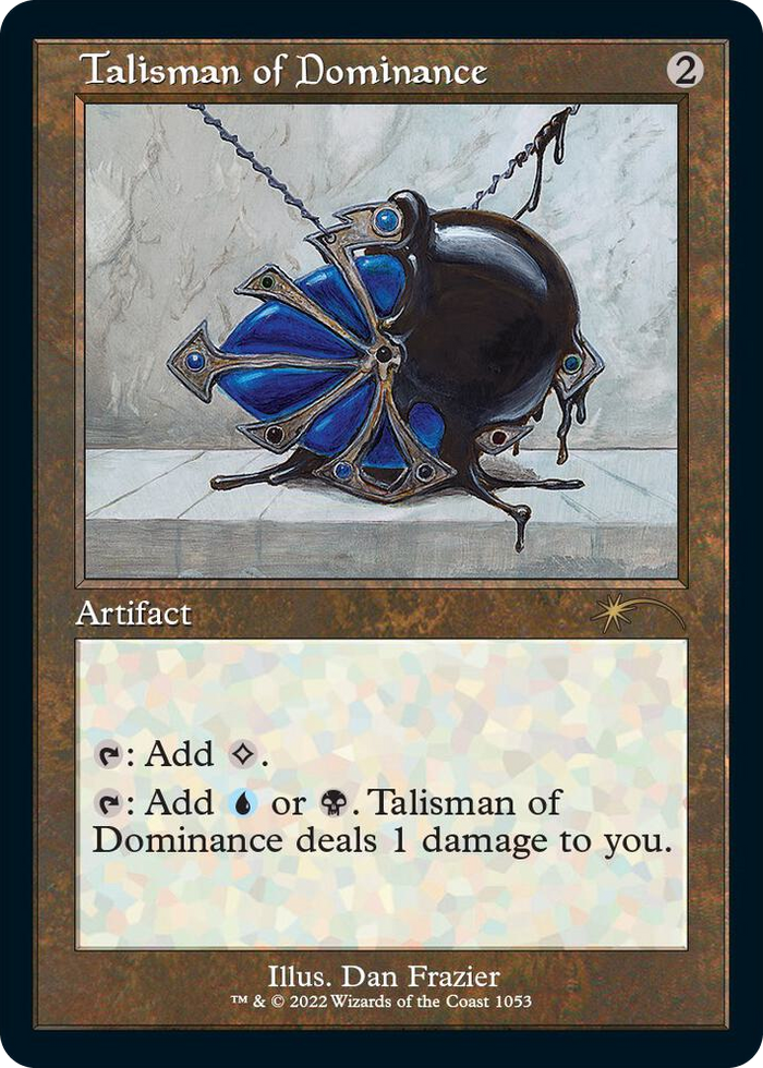 Talisman of Dominance (Retro Frame) #1053 R - Secret Lair Drop Series Pokemon card