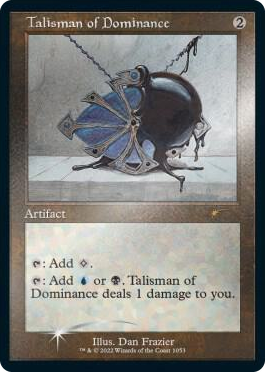 Talisman of Dominance (Retro Frame) (Foil Etched) #1053 R - Secret Lair Drop Series Pokemon card