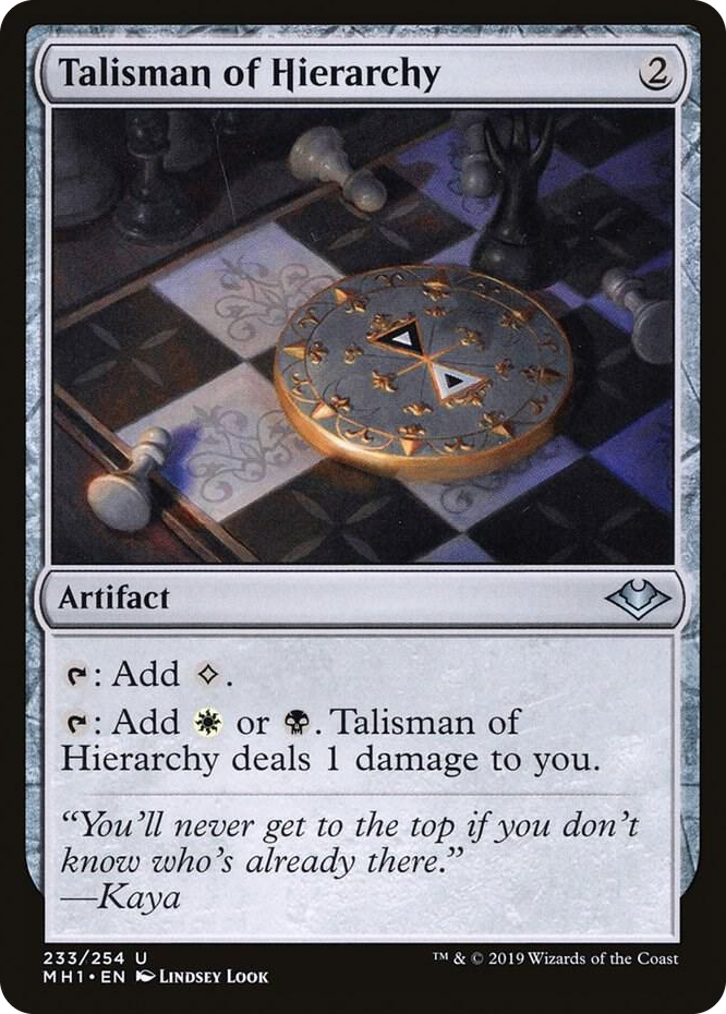 0233 Talisman of Hierarchy U Modern Horizons