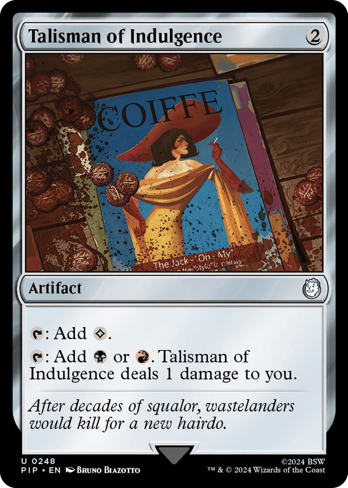 0248 Talisman of Indulgence U Universes Beyond: Fallout