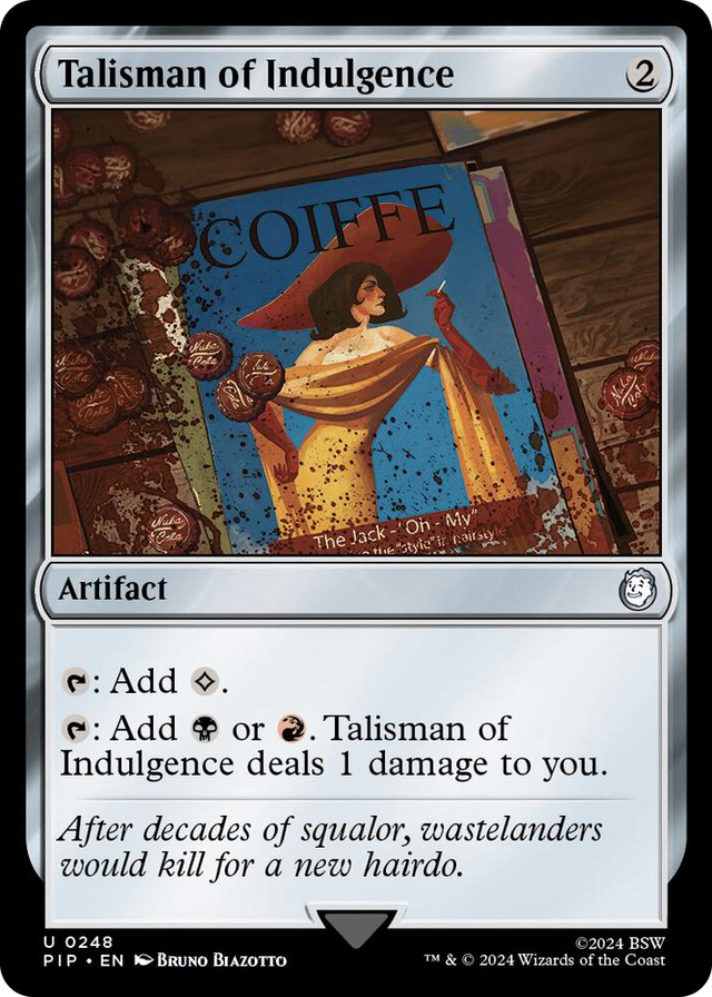 0248 Talisman of Indulgence U Universes Beyond: Fallout