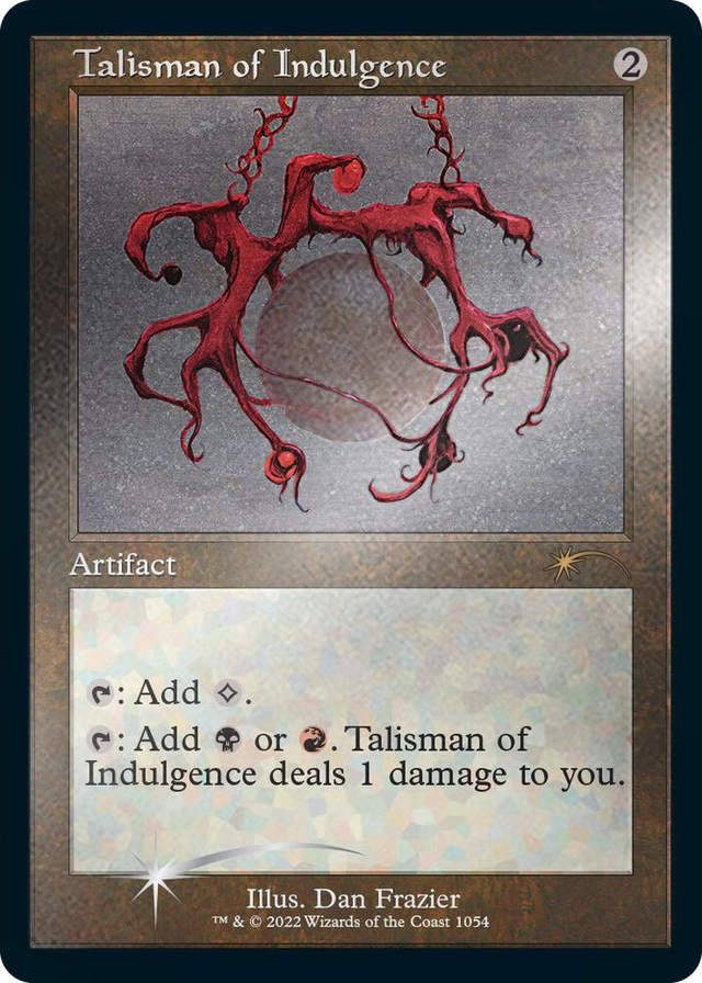 1054 Talisman of Indulgence (Retro Frame) (Foil Etched) R Secret Lair Drop Series