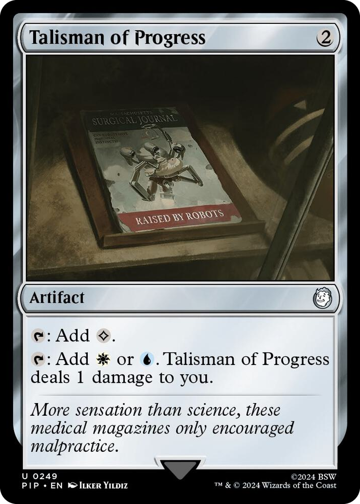 0249 Talisman of Progress U Universes Beyond: Fallout
