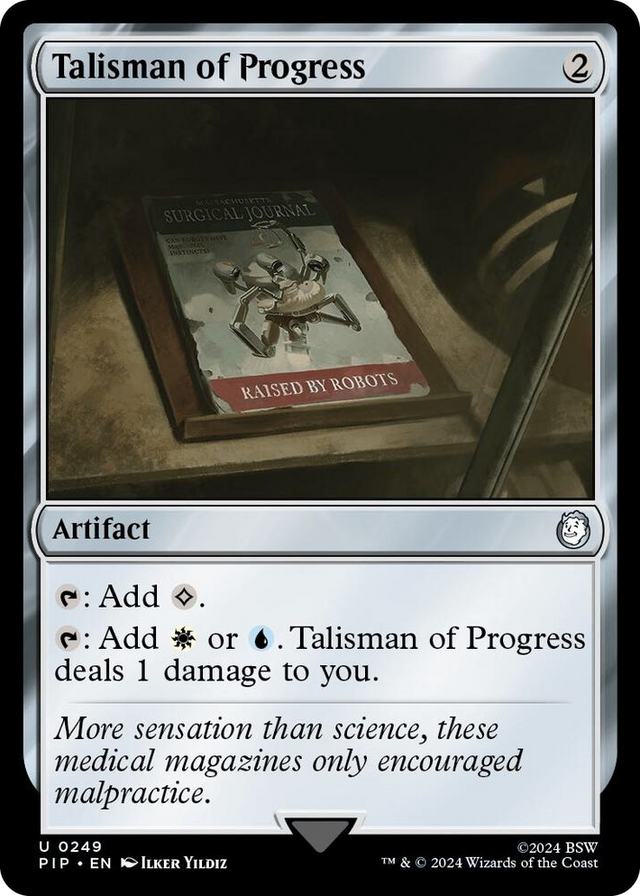 0249 Talisman of Progress U Universes Beyond: Fallout