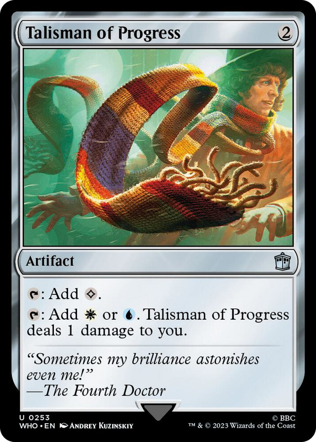 0253 Talisman of Progress U Universes Beyond: Doctor Who
