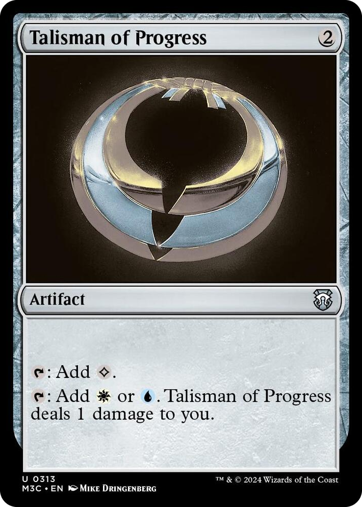0313 Talisman of Progress U Commander: Modern Horizons 3
