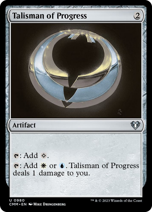 0980 Talisman of Progress U Commander Masters