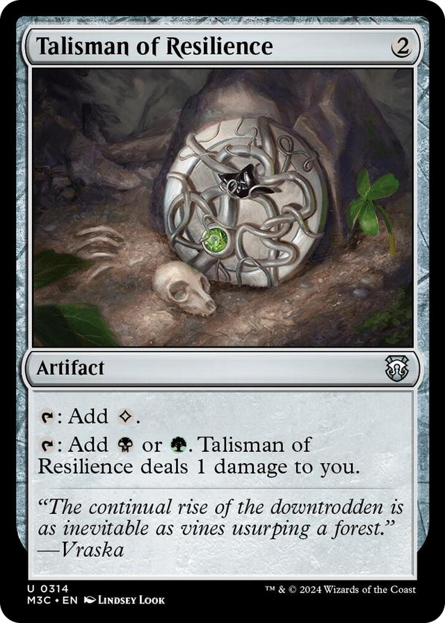 0314 Talisman of Resilience U Commander: Modern Horizons 3