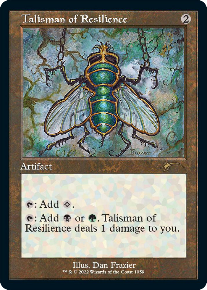 Talisman of Resilience (Retro Frame) #1059 R - Secret Lair Drop Series Pokemon card