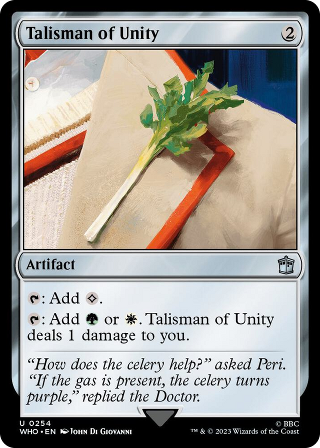 0254 Talisman of Unity U Universes Beyond: Doctor Who