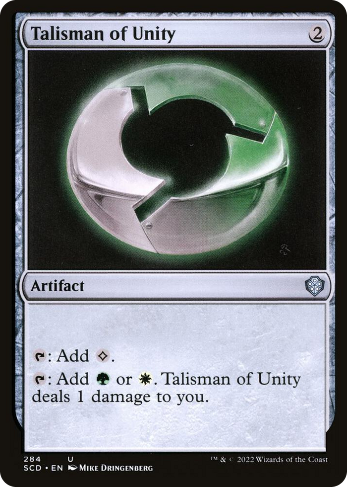 Talisman of Unity #284 U - Starter Commander Decks Pokemon card