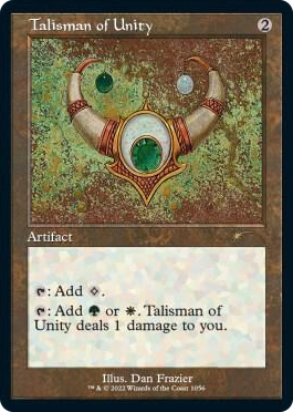 1056 Talisman of Unity (Retro Frame) R Secret Lair Drop Series