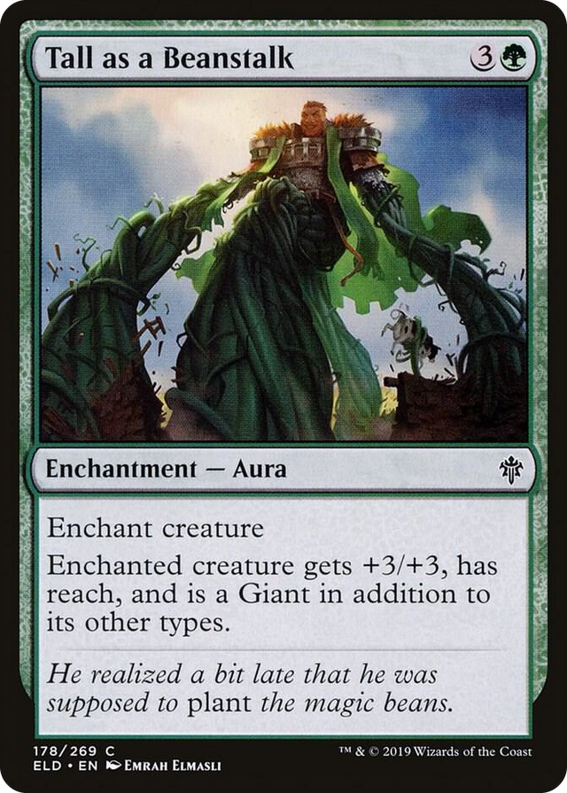 0178 Tall as a Beanstalk C Throne of Eldraine