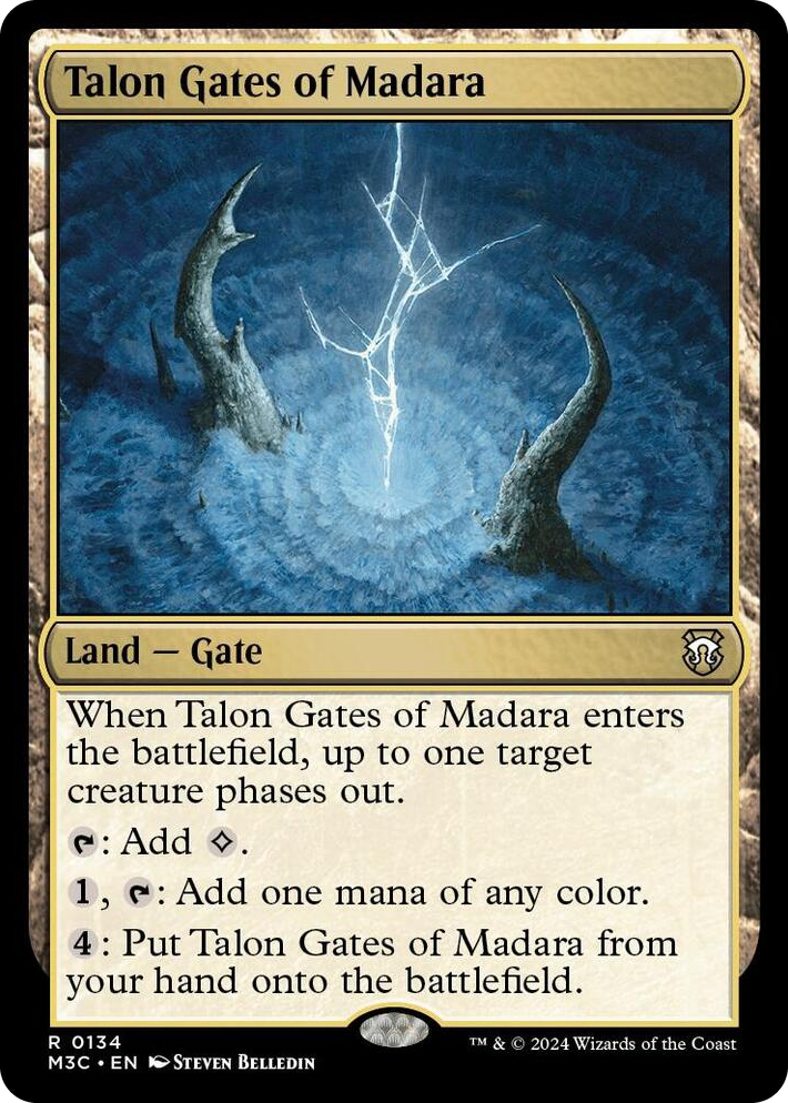 0134 Talon Gates of Madara R Commander: Modern Horizons 3