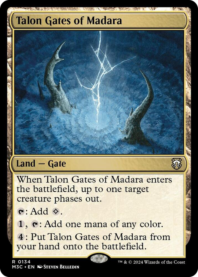 0134 Talon Gates of Madara R Commander: Modern Horizons 3
