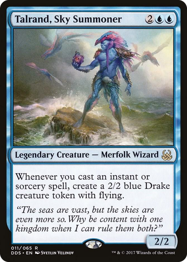 0011 Talrand, Sky Summoner R Duel Decks: Mind vs. Might