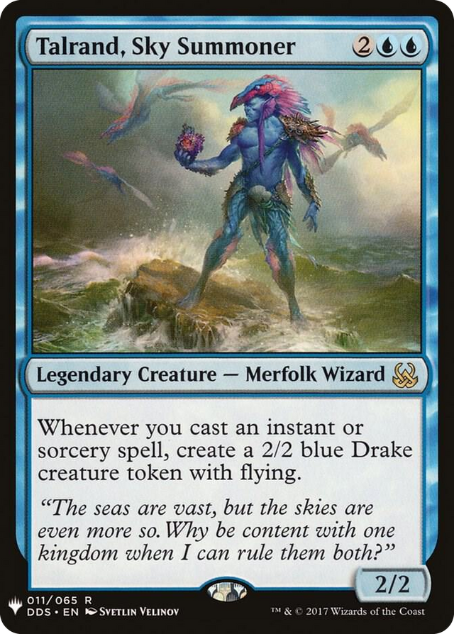 0011 Talrand, Sky Summoner R The List Reprints