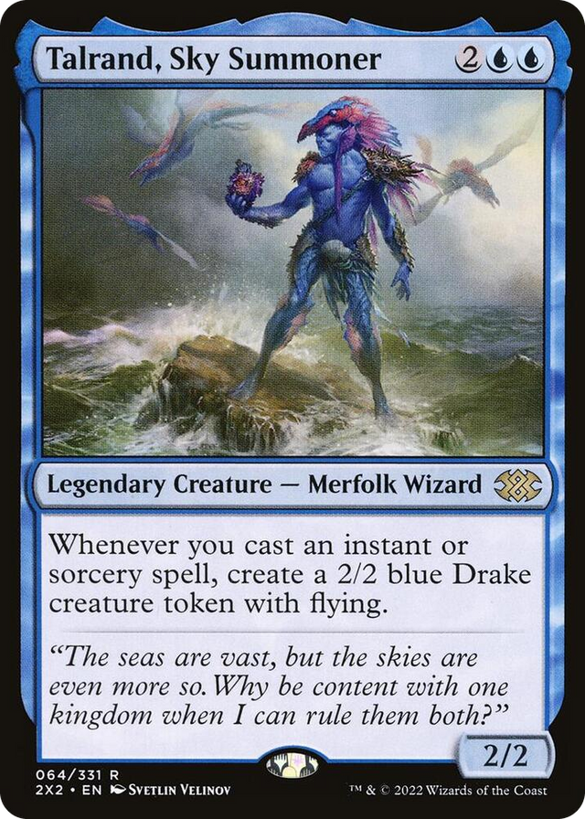 0064 Talrand, Sky Summoner R Double Masters 2022