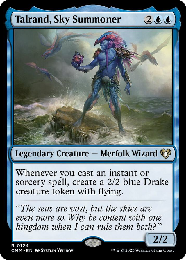 0124 Talrand, Sky Summoner R Commander Masters