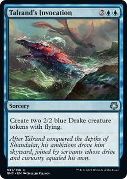 0041 Talrand's Invocation U Magic Game Night: Free-For-All
