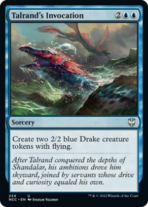 0234 Talrand's Invocation U Commander: Streets of New Capenna