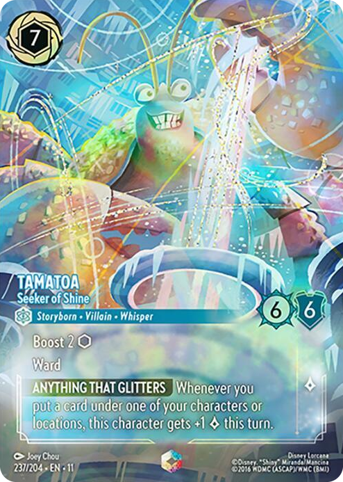 0237 Tamatoa - Seeker of Shine (Enchanted) Enchanted Winterspell