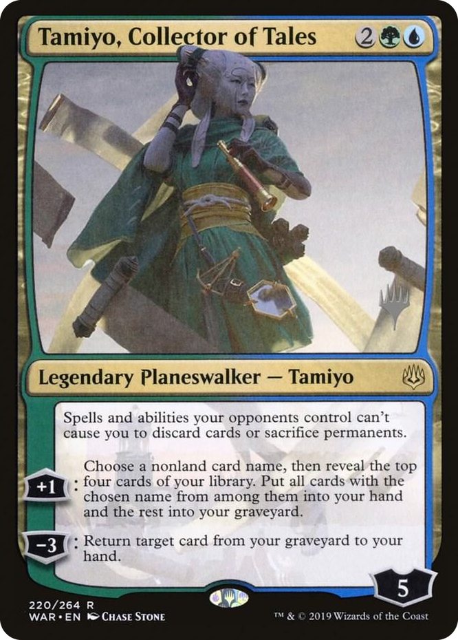 0220 Tamiyo, Collector of Tales R Promo Pack: Theros Beyond Death