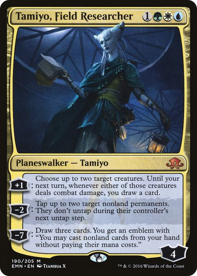 0190 Tamiyo, Field Researcher M Eldritch Moon